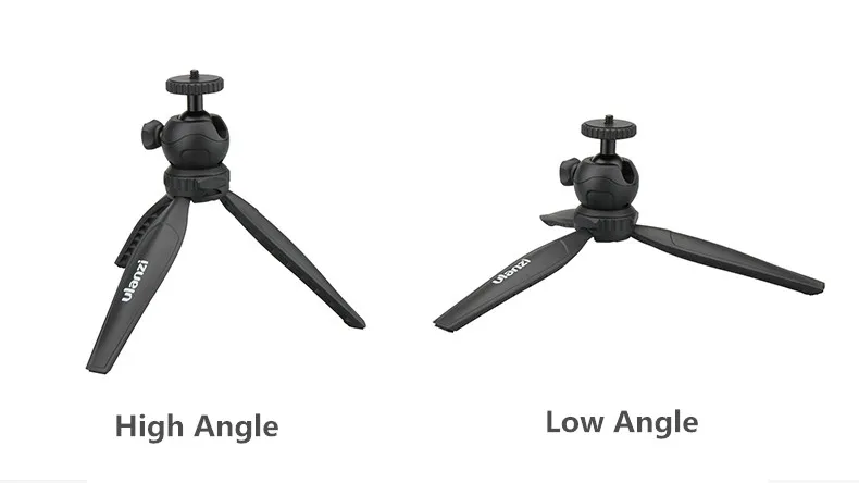 Ulanzi мини штатив для iphone, компактный штатив с Съемная шаровой головкой, палка для селфи для Canon Nikon GoPro ' экшин камеры для iphone Samsung