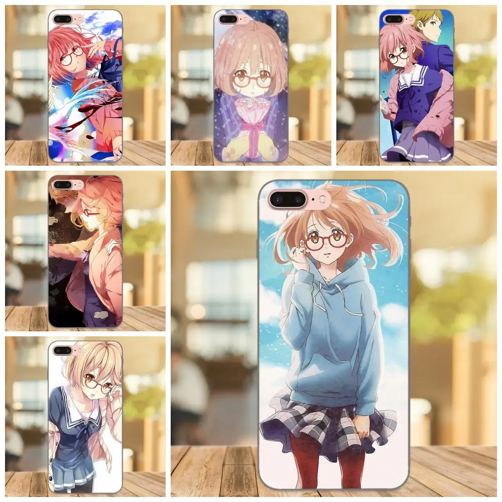 

Soft Silicone TPU Black Phone Cases For Huawei Honor Enjoy Mate Note 6s 8 9 10 20 Lite Play Pro P smart Kyokai No Kanata Anime