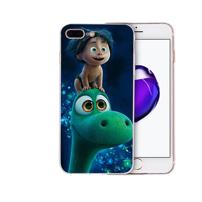 IMIDO The Good Dinosaur смешной мягкий чехол из ТПУ для Iphone 7 8 7PLUS 8PLUS X XS XR XSMAX 5 5S SE 6 6S 6plus