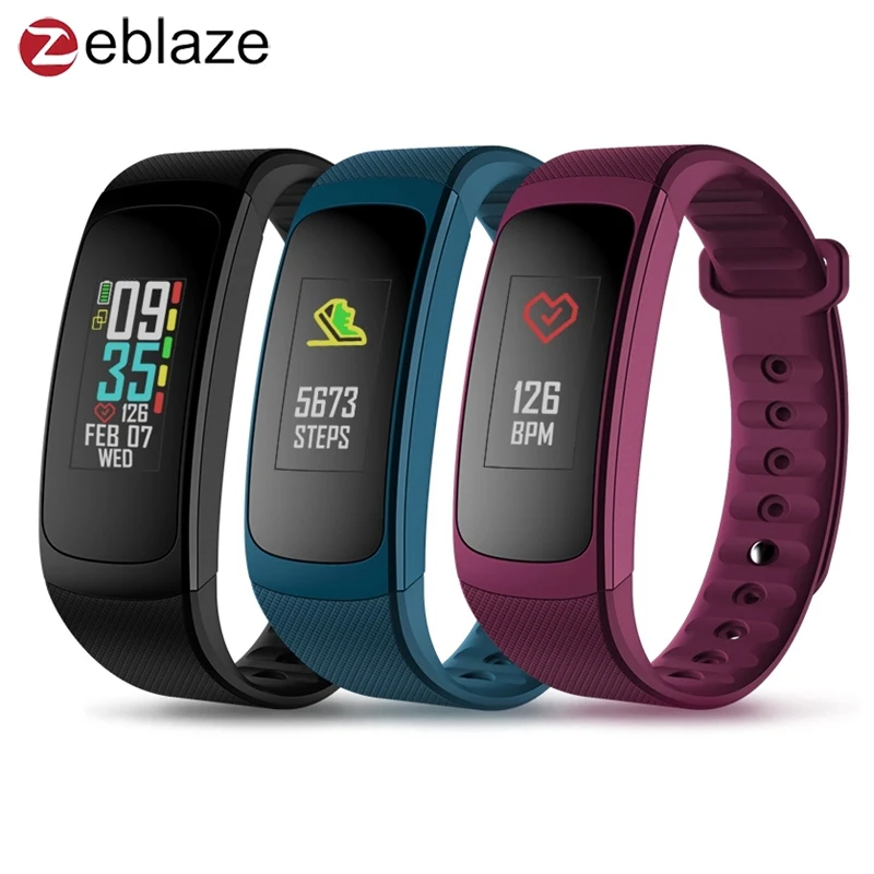 

Zeblaze PLUG C Smart Watch Bluetooth Always-on Color Display Heart Rate Sleep Monitor Multi-language Stopwatch Smartwatch