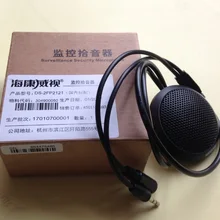 Hikvision микрофон DS-2FP2121 Настольный прямой вставки 3,5 мм для полицейской пробной голосовой ip-камеры запись звука