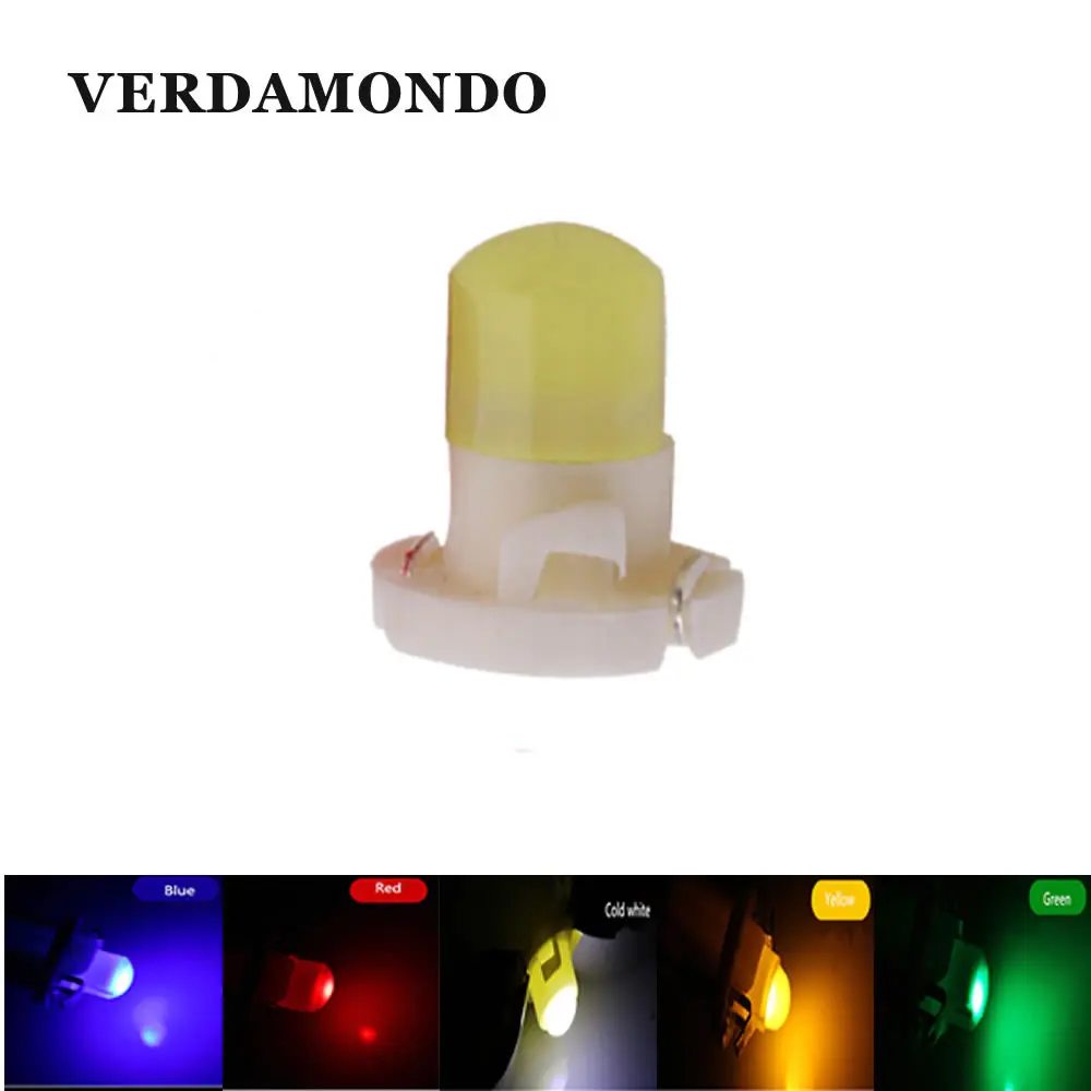 

T4.2 Car Led Dashboard Warning Indicator Light COB Bulbs Warning Indicator Lamp Car-styling DC 12V White Blue Red Yellow Green