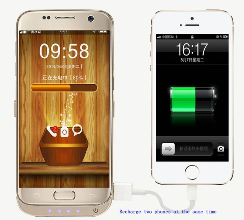 6500mAh Power Case for Samsung Galaxy S7 edge G9350 Case Charger for Samsung Galaxy s7 G9300 G9308 External Battery Bank Covers