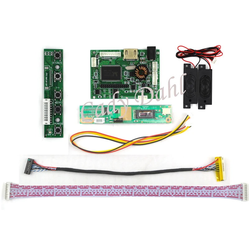 Новый HDMI аудио + CCFL подсветка 30P LVDS кабель динамик ЖК-контроллер плата для Raspberry PI PC