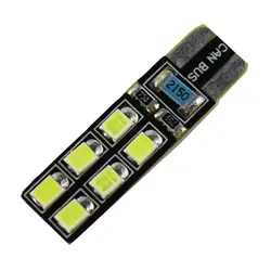 4 шт. 12 В Белый Canbus без Ошибок T10 W5W 12LED лампы 3528/1210 12SMD дальнего света автомобиля Авто сигнальные лампочки свет парковки