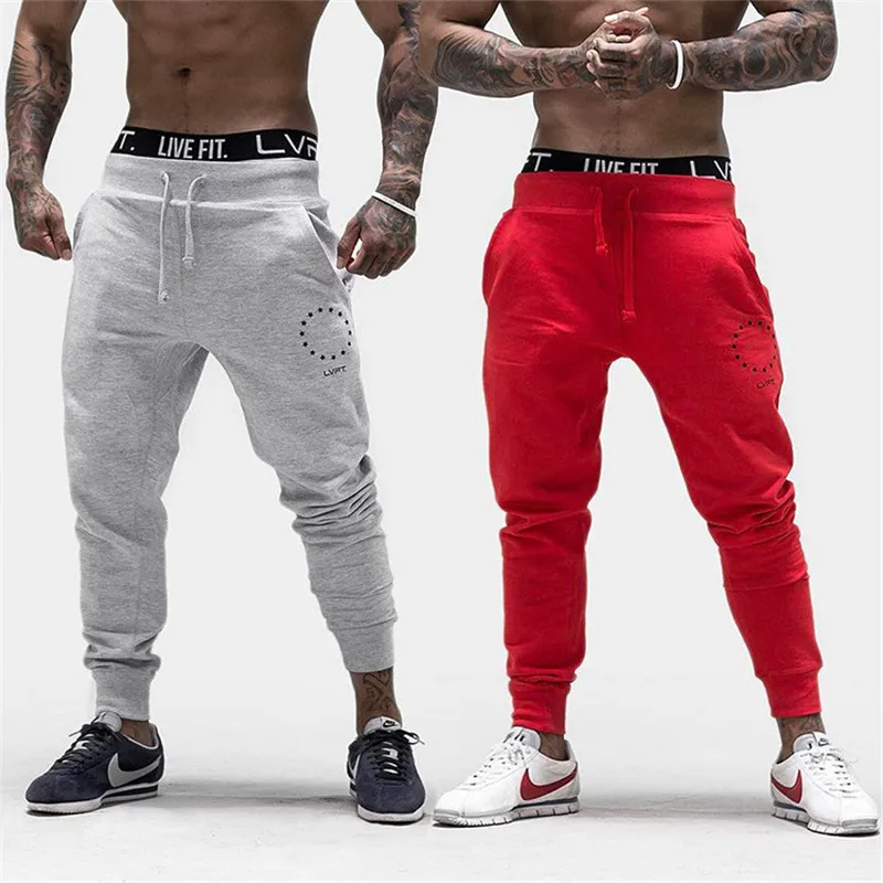 

Muscle Fitness Men's Sports Leisure Air-permeable Body-building Bottom Garments