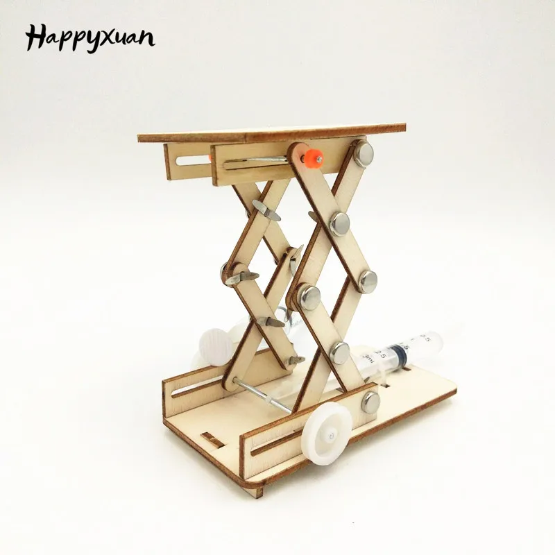 Happyxuan Дети DIY Science Toys учебный набор для научных экспериментов гидравлический