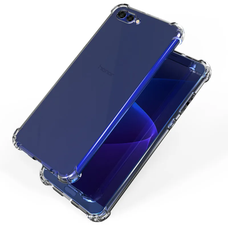50 шт. Ударопрочный Мягкий чехол для Huawei Honor 20 Pro 20i V20 Note 10 Lite V10 9i 9 v9 8X Max Play