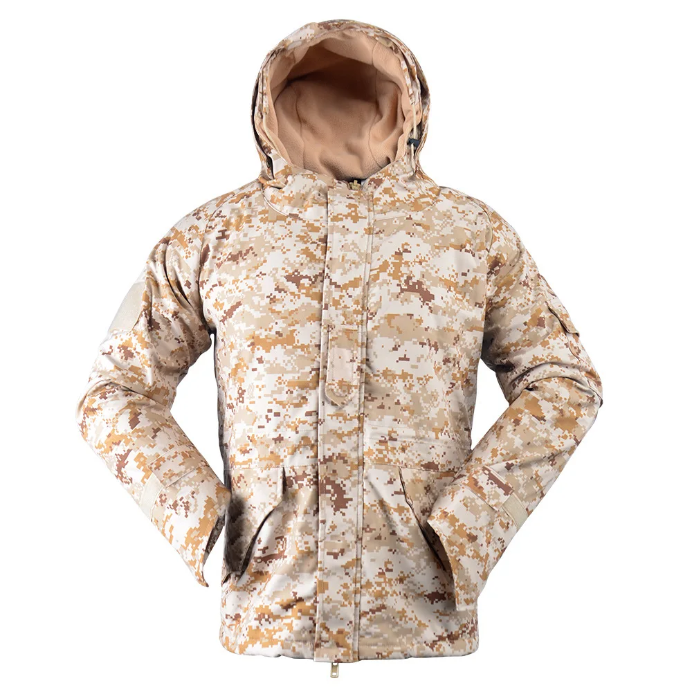 2019 الخريف الشتاء التدريب CS التمويه الملابس G8 Stormclothes سميكة التكتيكية ملابس خروج هوديي سترة