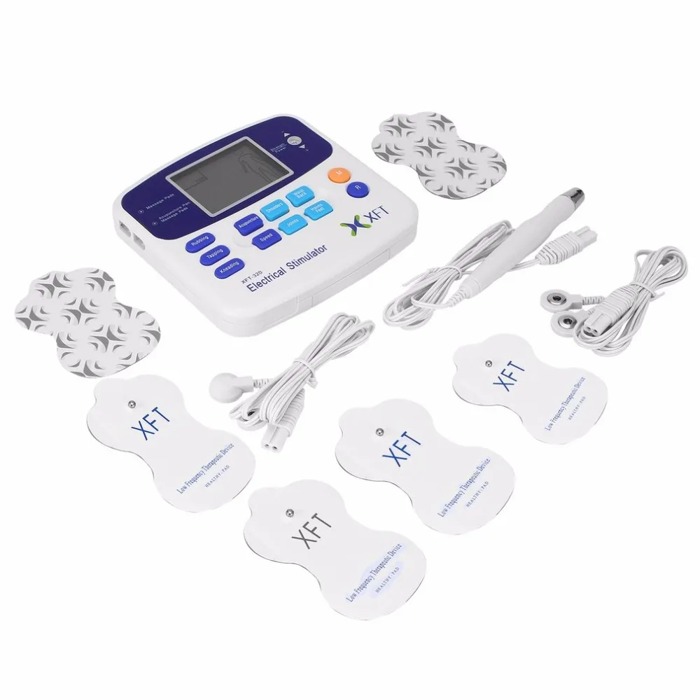 Professional XFT 320 Electrical Stimulator Massager Dual Tens Machine