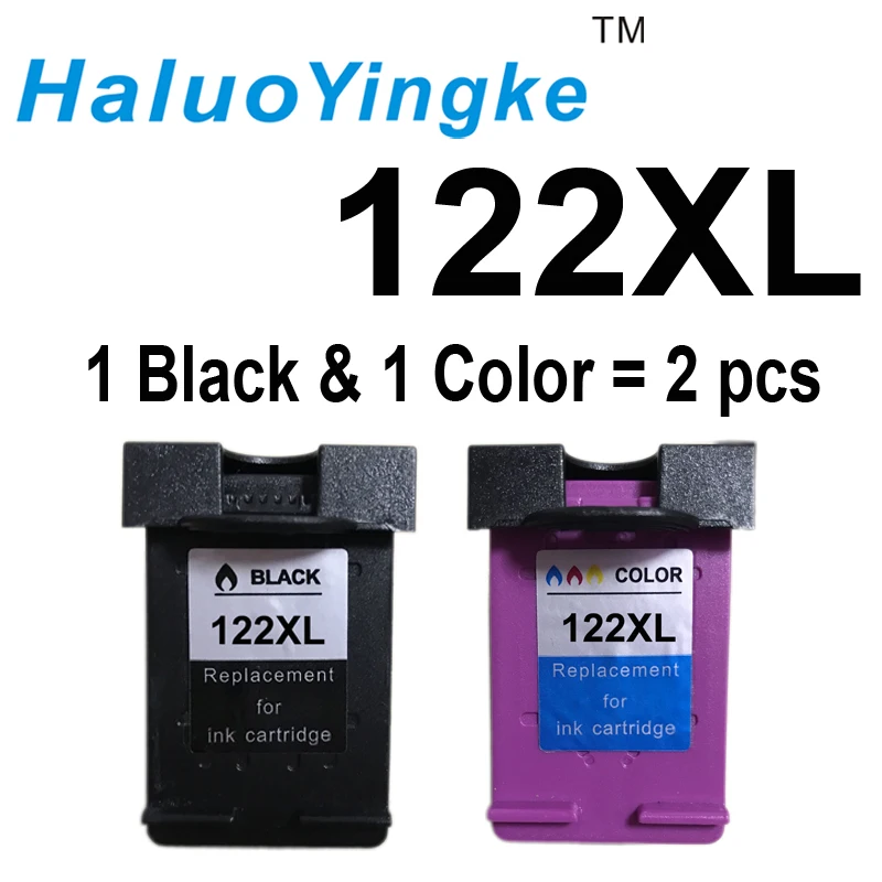 

122 XL Ink Cartridge Compatible for HP 122 for Deskjet 1000 1050 2000 2050 2050s 3000 3050A 3052A 3054 1010 1510 2540