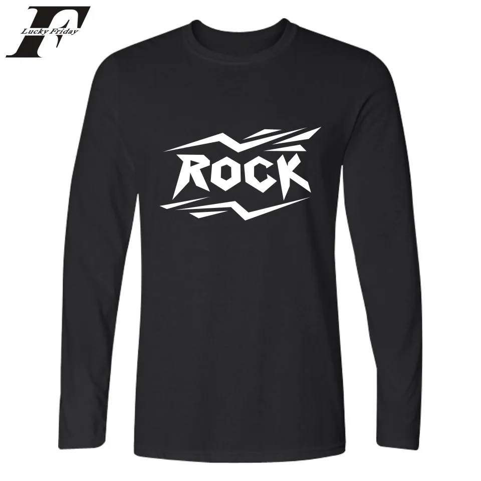 Music Band Rock And Roll Long Sleeve Tee Shirt Plus Size XXS 4XL Long