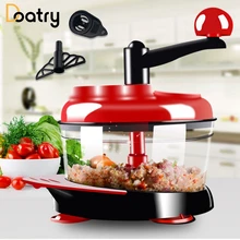 Multifunction Vegetable Chopper Food Processor Kitchen Manual Fruit Chopper Cutter Mixer Salad Maker Eggs Stirrer Shredders