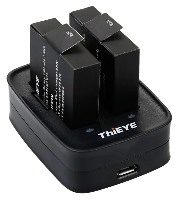recarregáveis 1100 mah para thieye t5 edge
