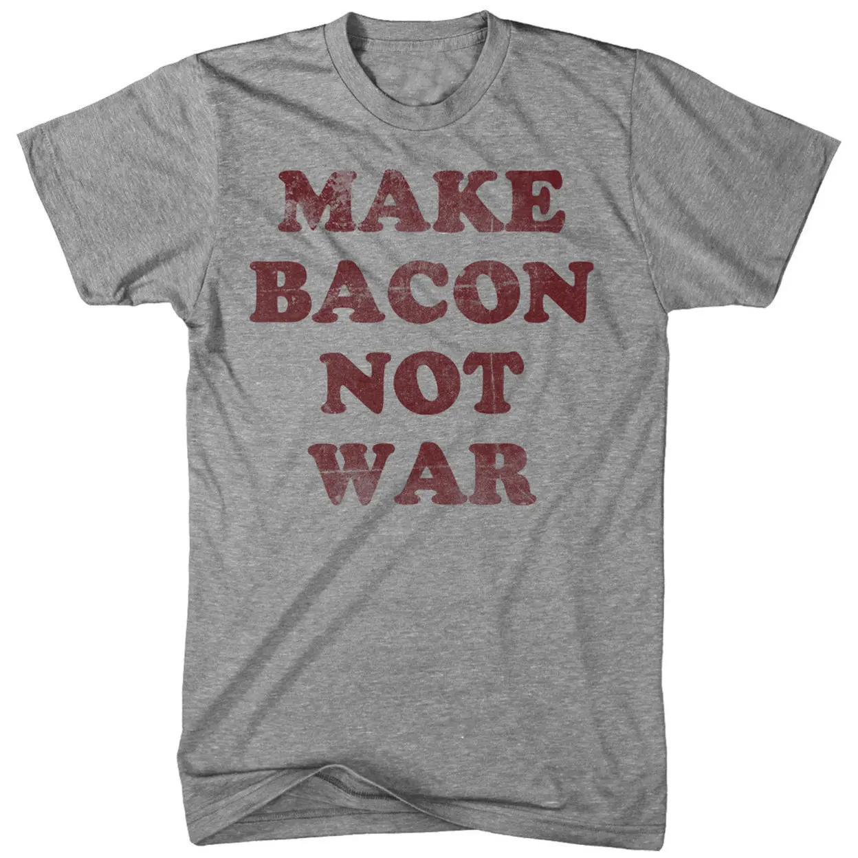 Make Bacon Not War T Shirt (2)