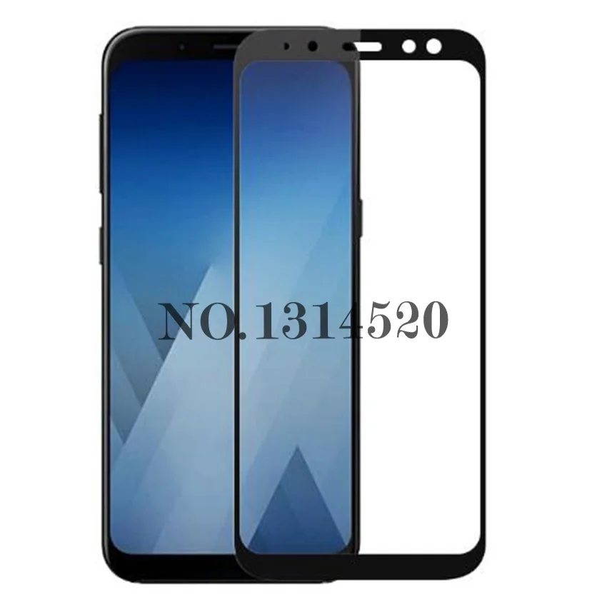 For Samsung Galaxy A8 2018 Glass Screen Protector Full Coverage Tempered Protective Film Plus | Мобильные телефоны и