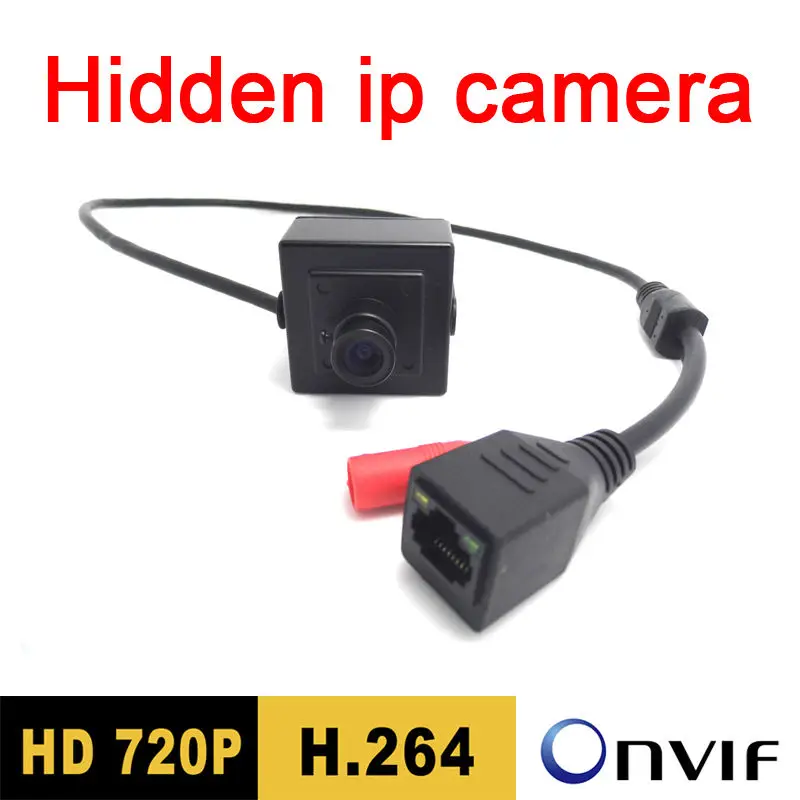 

Free shipping Mini ip camera hidden 720P small Pinhole hd video cctv onvif megapixel Security system door Surveillance black