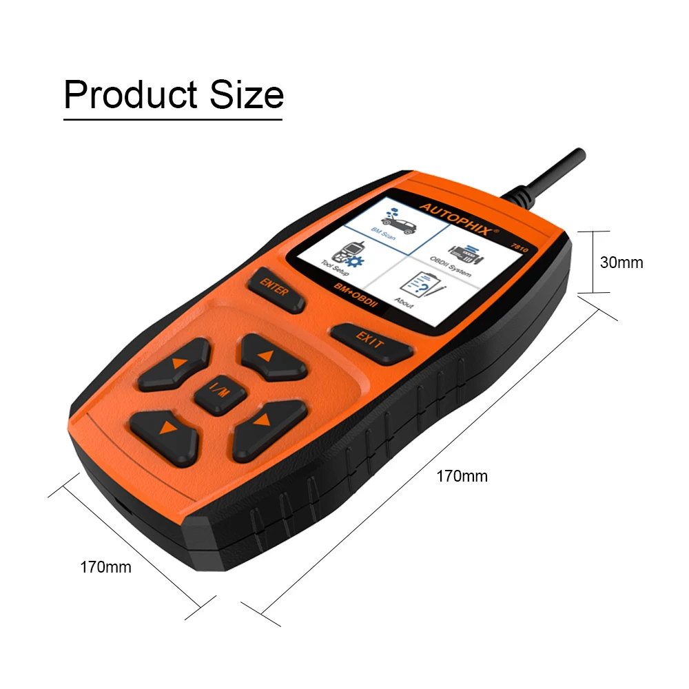 Autophix 7810 OBD2 OBD 2 Автомобильные сканер Инструменты диагностики масла Услуги сброса SAS EPB двигатель Code Reader для BMW Mini