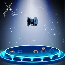 10 компл./лот синий цвет полный набор винтов волос ножницы аксессуар Парикмахер Парикмахерская инструмент деталь винты Tornillo Parafuso