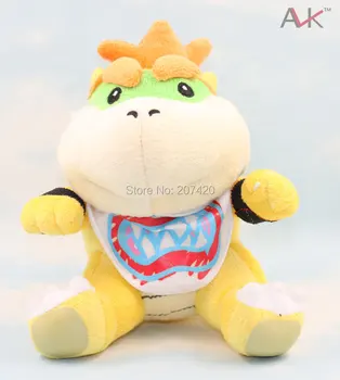 

18cm 7inch Super Mario Bros Cute Baby Bowser Stuffed Plush Doll Toys,1pcs/pack