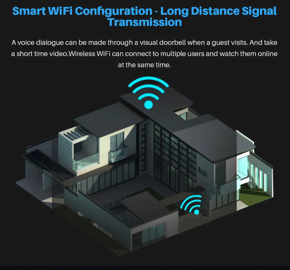1080P HD Smart WIFI Security Video DoorBell (10)