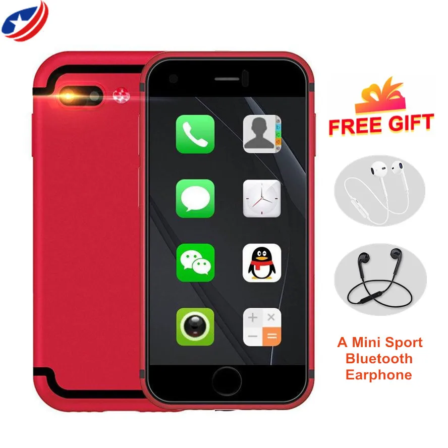 

Original Soyes 7S Mini Android Smart Phone With 2.54" High Resolution Screen Quan Core 1GB RAM 8GB ROM 5.0MP Dual SIM Cute Phone