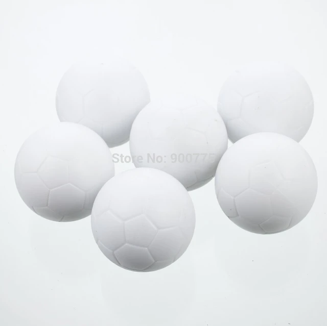 Bolas de resina para futebol, 2 peças, bola de mesa para jogos de futebol  indoor, jogos de futebol, 32mm, 36mm - AliExpress