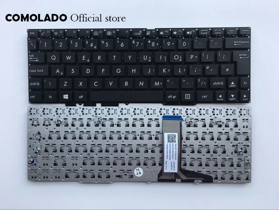 

UK keyboard For ASUS TF600 TF600T TF600TG TF502 Black Laptop Keyboard UK layout
