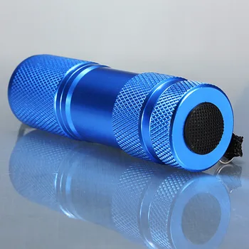 

Portable 9 LEDs Ultra Violet UV Blacklight Mini Flashlight Torch Light Lamp Linternas 400lm Torch Lighting