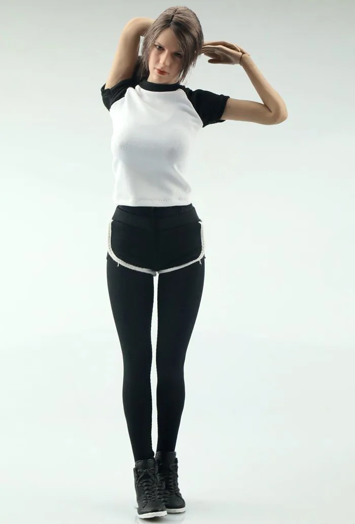 Skup 1 6 joga odzież fitness garnitur z kapturem sweter spodenki T koszula spodnie zestaw dla 12 \