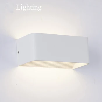 

LED Wall Lamps 5W 10W 15W AC85-265V Modern Simple Bedroom Lights Indoor Kitchen Dining-room Corridor Lighting Aluminum Material