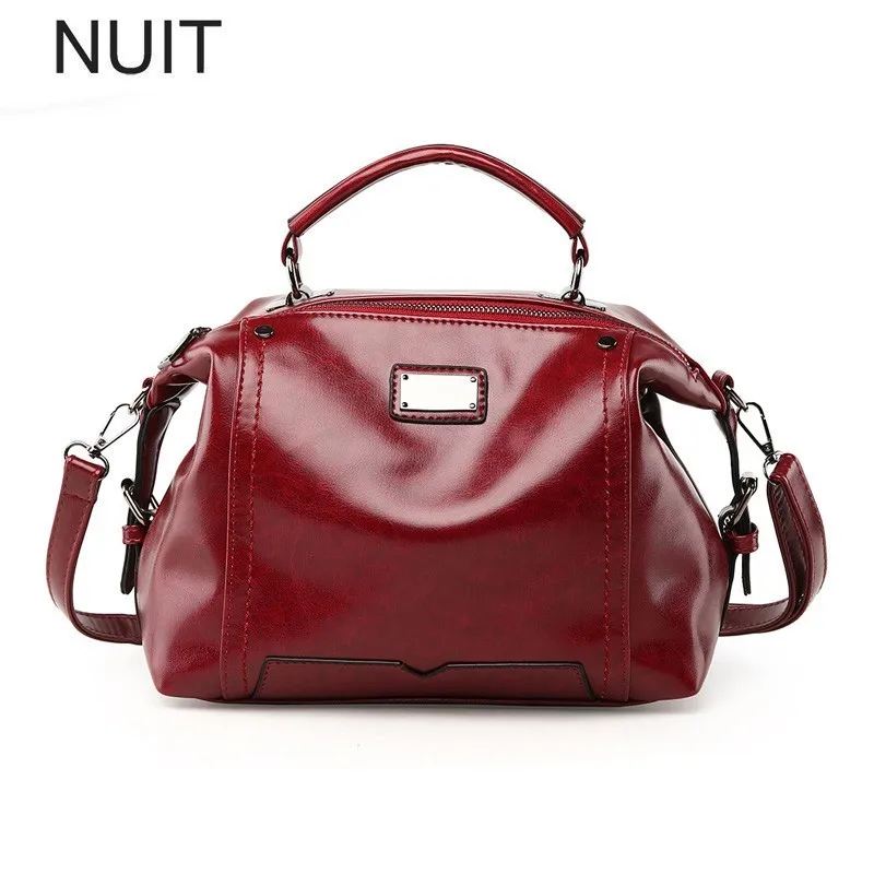 

Women Bag Luxury Vintage Shoulder Bag Women Handbags Soft Pu Leather Crossbody Bags Female For Women Ladies Boston Bolsa