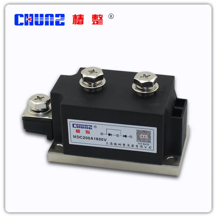

[ZOB] RELAY MDC200A1600V crimping type silicon controlled rectifier module module of - --3pcs/lot