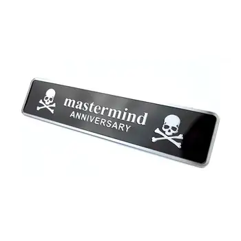 

Metal Aluminum Skull Car Badges Emblems Stickers