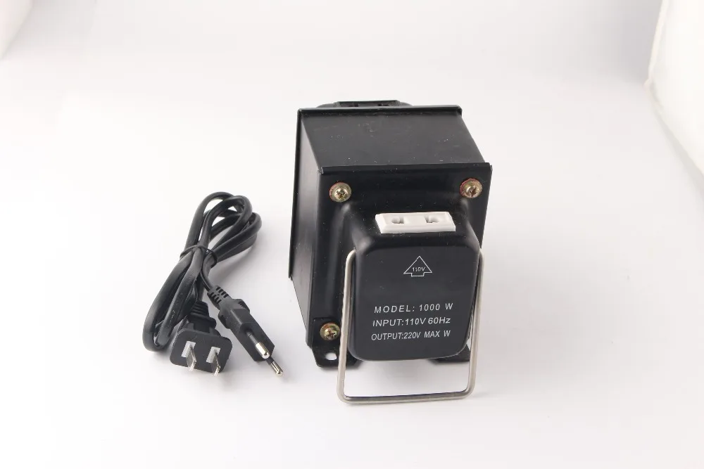 Doméstico tipo Portátil Step Down Uso Transformador 110v 220v Trocado 1000w up &