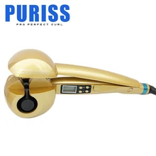 Профессиональные Автоматические щипцы для завивки волос с ЖК-экраном, контроль температуры, керамические щипцы для завивки, волшебная палочка, инструменты для укладки волос A