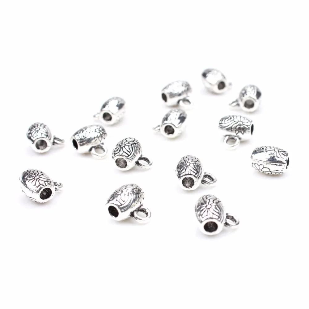 Meibeads 20 шт./лот сплав цинка античный серебристый цвет для ювелирных изделий