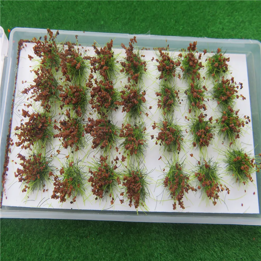 architecture model grass train layout 01
