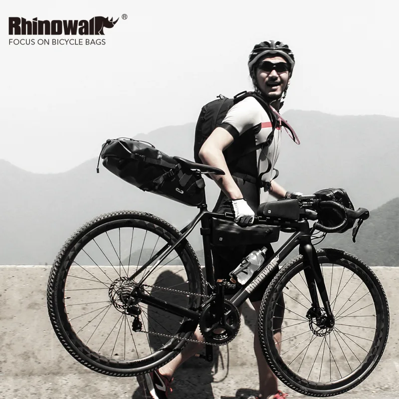Rhinowalk MTB велосипедные сумки с передней рамой водонепроницаемая велосипедная