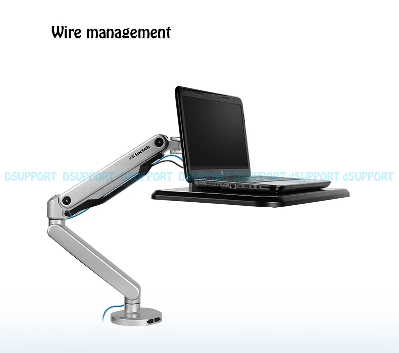 Крепление Loctek W72 для ноутбука 10 17 дюймов с газовой пружиной|bracket holder|bracket lbracket mount |