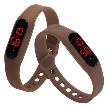 

Practical Fashion child movement Silica gel LED Watch