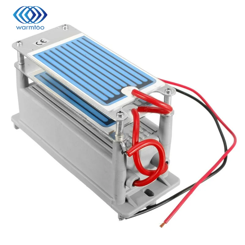 

50W 220V Ozone Generator 7g/h with Ceramic Plate Long Life Style Longevity Double Sheet For Chemical Factory Humidifier
