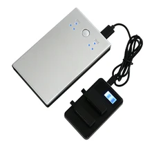 LCD Dual USB Battery Charger For Gopro Hero 5 Action Camera