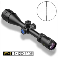 Discovery Optics VT-1 3-12X44 AOE Tacticle Riflescope Optic Sight Green Red Illuminated Hunting Sniper Airsoft Air Gun Scope цена Discovery Optics VT-1 3-12X44 AOE Tacticle Riflescope Optic Sight Green Red Illuminated Hunting Sniper Airsoft Air Gun Scope цены онлайн