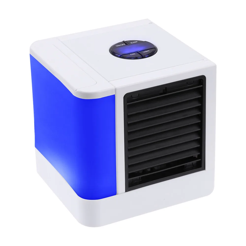 3rd Generation 7 Colors Mini Air Conditioner Artic Air Cooler LED LCD Timer USB Personal Space Cooler Fan Air Cooling Fan Device (7)
