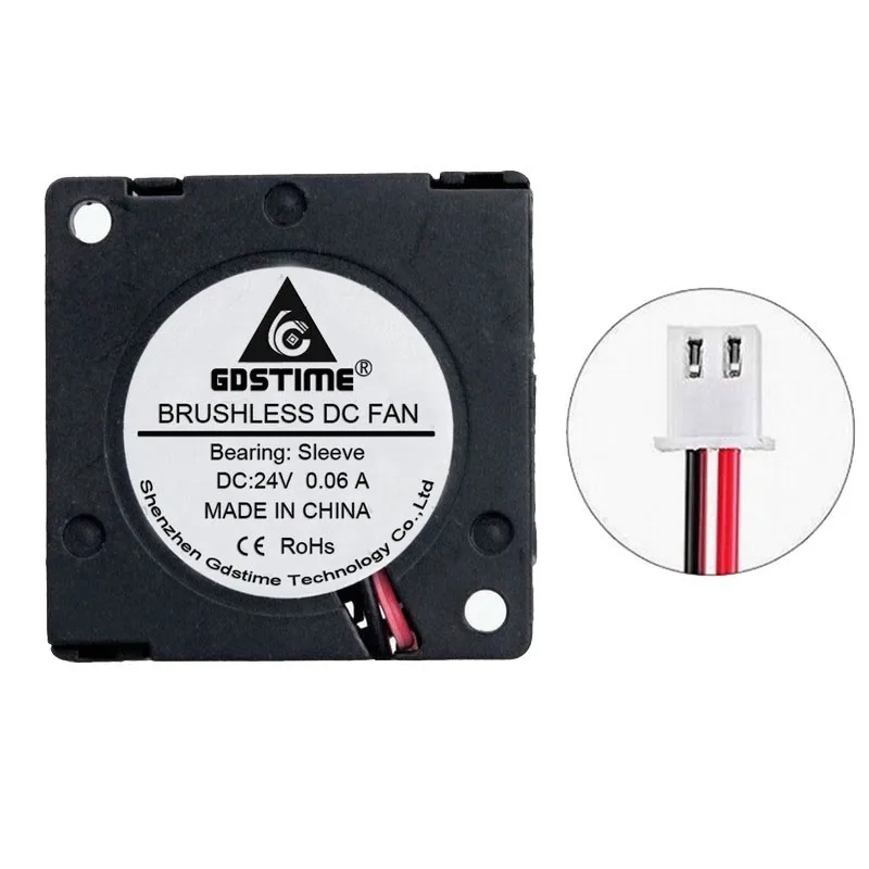 1 шт. Gdstime DC 24V рукав мини вентилятор охлаждения 30 мм 3 см 30x30x10 3010 3D принтер