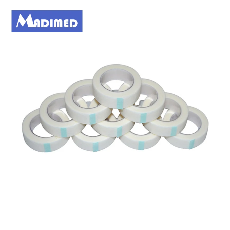 

MADIMED 1.25cm x 9.1m 24Rolls/Lot Medipore Adhesive Perforated Nonwoven Tape With Porous As 3M Micropore Skin Breathable