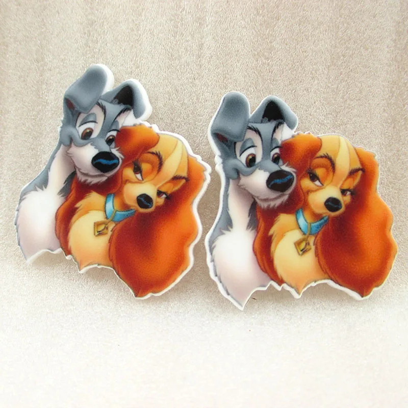 

10Y2015767 51*44mm cartoon resin high quality printed planar resin 10 pieces, DIY handmade materials, wedding gift wrap