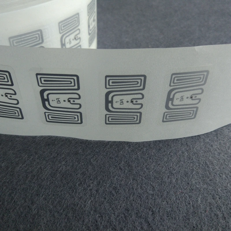 

RFID F43 M4 sticker UHF 915M 6C Adhesive Inlay Passive RF Cards Chip Point Tag