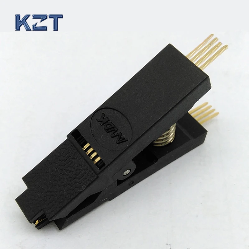 

SOP8 Test Clip for BIOS SOP8 SOIC8 Original SOP8 Test Clip Pin pitch 1.27mm EEPROM 24CXX / 25CXX /93CXX in-circuit programming